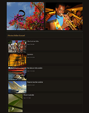 Cr&eacute;ation Web - Coconets site internet Saint-Martin Drxphotos.com photos Didier Rouxel