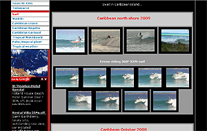 Coconets site internet  Surf caribbean photos 